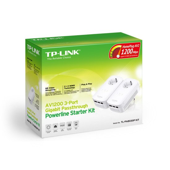 TP-LINK TL-PA8030PKIT Adaptateur réseau CPL