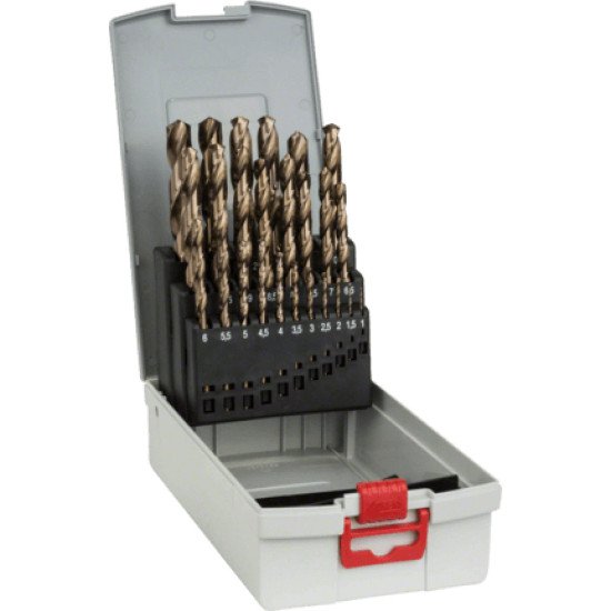 Bosch Coffrets de forets à métaux rectifiés HSS-Co (cobalt) Bosch Coffrets de forets à métaux rectifiés HSS-Co (cobalt)