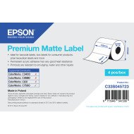 Epson Premium Matte Label - Die-cut Roll: 102mm x 76mm, 1570 labels