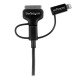 StarTech.com Câble combo USB vers Lightning / Dock 30 broches / Micro USB de 1 m - Noir