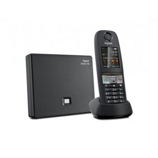 Gigaset E630A GO Téléphone DECT Identification de l'appelant Noir