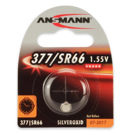 Ansmann 1516-0019 pile domestique Batterie à usage unique Argent-Oxide (S)