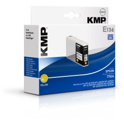 KMP E136 cartouche d'encre Noir