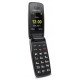 Doro Primo 401 5,08 cm (2") 74 g Noir, Rouge Téléphone d'entrée de gamme