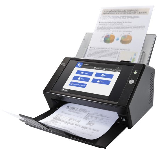 Fujitsu N7100E 600 x 600 DPI Scanner ADF Noir A4