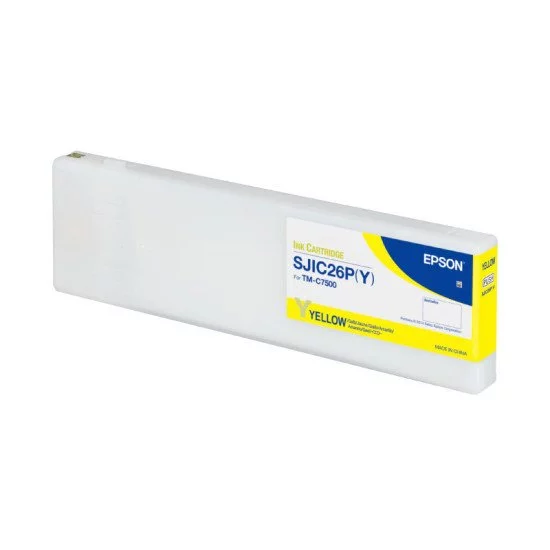 Epson SJIC26P(Y) Original Jaune Epson SJIC26P(Y) Original Jaune