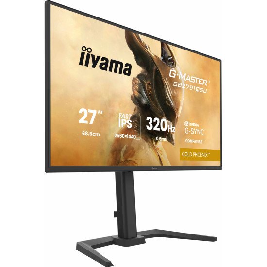 iiyama G-MASTER GB2791QSU-B1 écran PC 68,6 cm (27") 2560 x 1440 pixels Wide Quad HD Noir