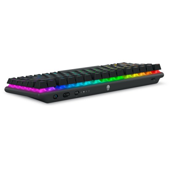 Alienware Pro Wireless Gaming Keyboard clavier USB + RF Wireless + Bluetooth Noir