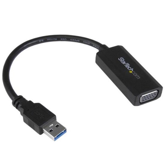 StarTech.com Adaptateur vidéo USB 3.0 vers VGA - Carte graphique externe avec installation du pilote intégrée - 1920x1200