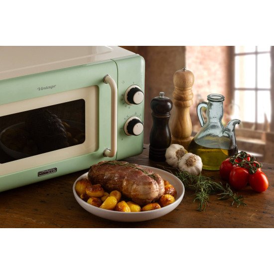 Ariete Vintage Line 3960/04 Vert Micro-onde simple Comptoir 20 L 800 W Ariete Vintage Line 3960/04 Vert Micro-onde simple Comptoir 20 L 800 W