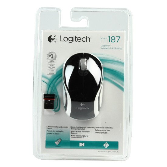 Logitech M187 Souris Optique Sans fil Logitech M187 Souris Optique Sans fil