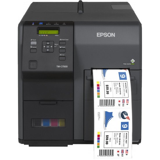 Epson ColorWorks C7500 imprimante pour étiquettes Jet d'encre 600 x 1200 DPI Epson ColorWorks C7500 imprimante pour étiquettes Jet d'encre 600 x 1200 DPI