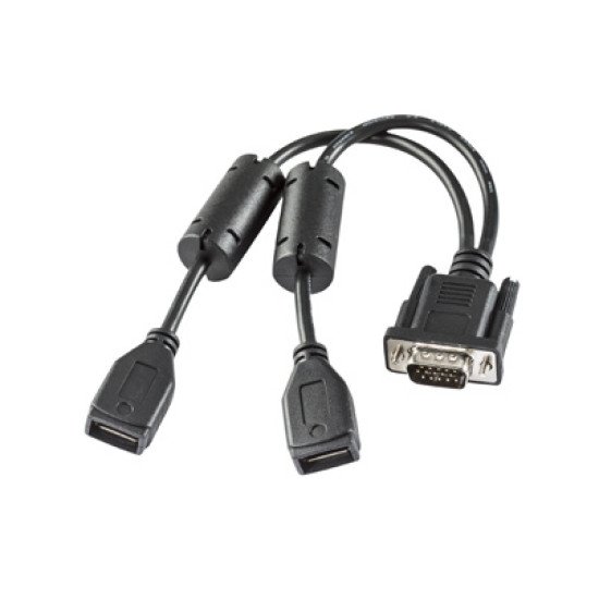 Honeywell VM3052CABLE adaptateur et connecteur de câbles D15 USB type A Noir