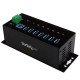 StarTech.com ST7300USBME Hub USB 3.0 industriel à 7 ports