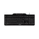 CHERRY KC 1000 SC clavier USB QWERTZ DE Noir