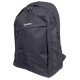 Manhattan Sac à dos Knappack 15,6", noir, ÉCONOMIQUE, léger, compartiment PC, poche accessoires, bretelles rembourrées réglables, porte-bouteille, garantie 3 ans