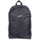 Manhattan Sac à dos Knappack 15,6", noir, ÉCONOMIQUE, léger, compartiment PC, poche accessoires, bretelles rembourrées réglables, porte-bouteille, garantie 3 ans