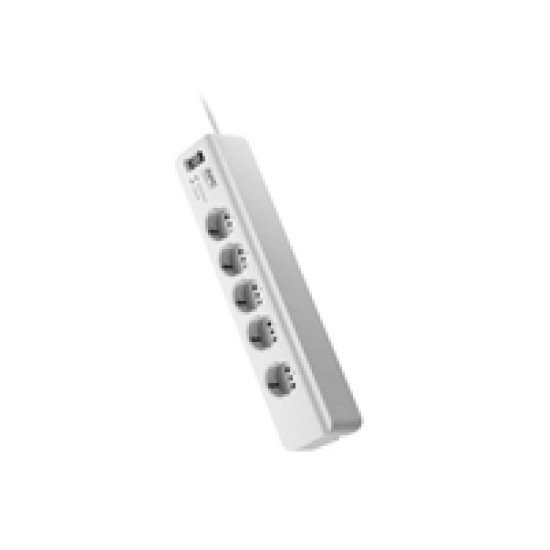 APC PM5-IT protection surtension 5 sortie(s) CA 230 V Blanc 1,83 m