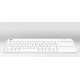 Logitech K400 Plus clavier sans fil QWERTZ Allemand Blanc