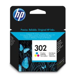 HP 302 Original Cyan, Magenta, Jaune 1 pièce(s) HP 302 Original Cyan, Magenta, Jaune 1 pièce(s)