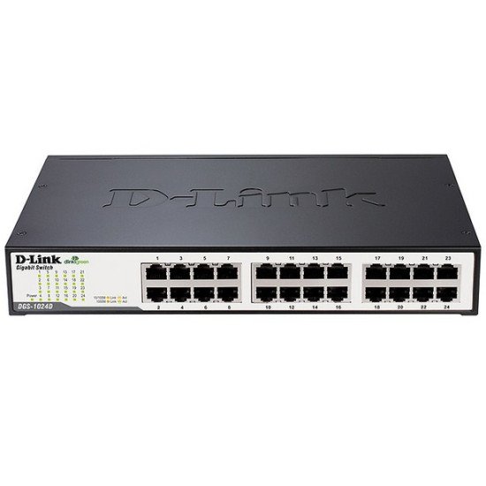 D-Link 24-Port Rackmountable Switch Gigabit Ethernet