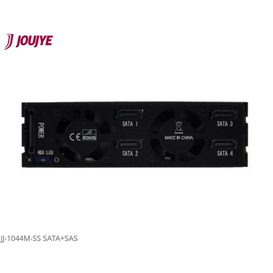 Jou Jye Computer JJ-1044M-SS Boîtier de disques de stockage 2.5"