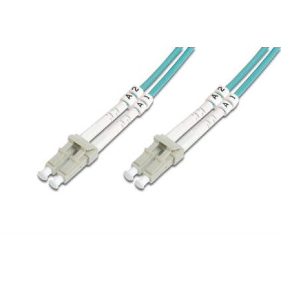 Digitus OM3, LC/LC, Multimode, 15m câble de fibre optique