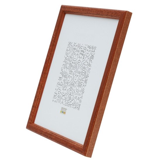 Deknudt S236H3 15x20 houten lijst donkerbruin Cadre pour une seule photo Marron Deknudt S236H3 15x20 houten lijst donkerbruin Cadre pour une seule photo Marron