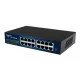 ALLNET 112534 Géré L2 Gigabit Ethernet (10/100/1000) 19U Noir ALLNET 112534 Géré L2 Gigabit Ethernet (10/100/1000) 19U Noir
