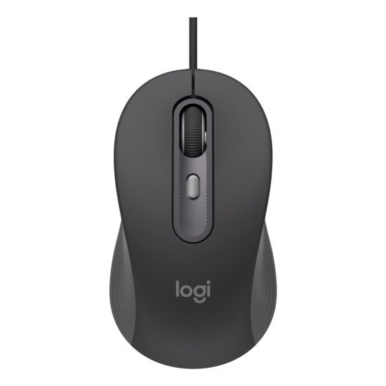 Logitech Signature Wired M520 for Business souris Bureau Ambidextre USB Type-C Optique 4000 DPI
