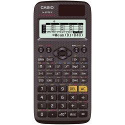 Casio FX-87DE X calculatrice Poche Calculatrice scientifique Noir Casio FX-87DE X calculatrice Poche Calculatrice scientifique Noir