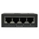 StarTech.com Injecteur PoE+ à 4 ports Gigabit - Midspan Power over Ethernet - 802.3at/af