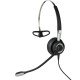 Jabra Biz 2400 II QD Mono UNC 3 in 1 Casque Avec fil Minerve, Crochets auriculaires, Arceau Bureau/Centre d'appels Noir, Argent