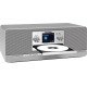 TechniSat DIGITRADIO 372 CD BT Cuisine Analogique et numérique Anthracite, Argent