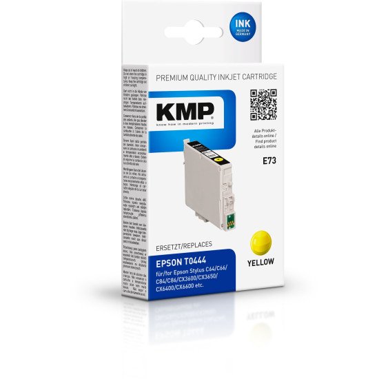 KMP Singlepack E73 cartouche d'encre Rendement élevé (XL) Jaune