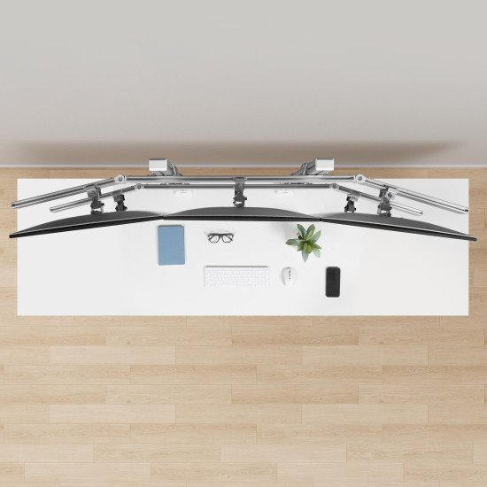 StarTech.com 6-MONITOR-ARM-A support d'écran plat pour bureau 81,3 cm (32") Blanc StarTech.com 6-MONITOR-ARM-A support d'écran plat pour bureau 81,3 cm (32") Blanc