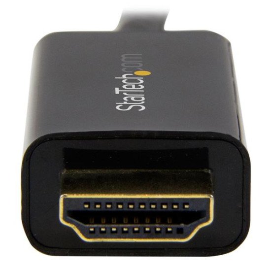 StarTech.com Câble adaptateur DisplayPort vers HDMI de 1 m - M/M - 4K - Noir