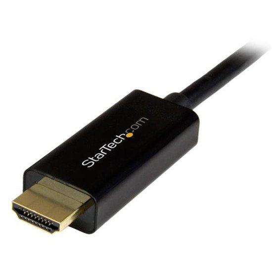 StarTech.com Câble adaptateur DisplayPort vers HDMI de 1 m - M/M - 4K - Noir