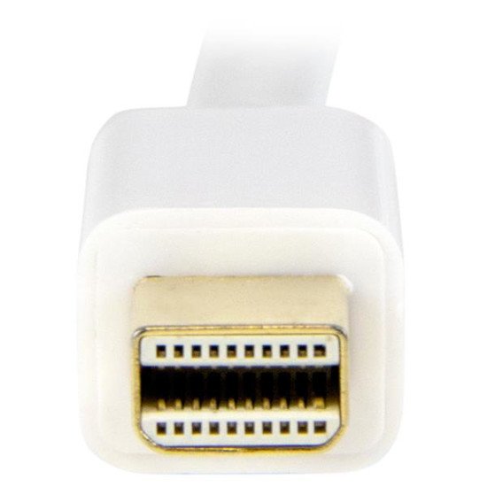 StarTech.com Câble adaptateur Mini DisplayPort vers HDMI de 1 m - M/M - 4K - Blanc