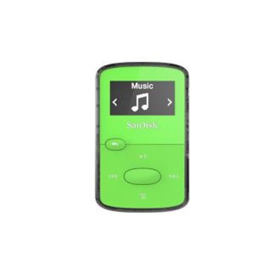 Sandisk SDMX26-008G-G46G lecteur et enregistreur MP3/MP4 Lecteur MP3 Vert 8 Go