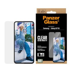 PanzerGlass Screen Protector Ultra-Wide Fit - Clear - Samsung Galaxy A37 5G Protection d'écran transparent