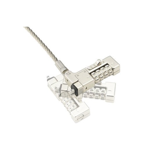 Kensington Slim NanoSaver 2.0 EQ câble antivol Argent 1,8 m Kensington Slim NanoSaver 2.0 EQ câble antivol Argent 1,8 m