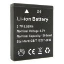 Easypix 55104 batterie de caméra/caméscope Lithium-Ion (Li-Ion) 1500 mAh Easypix 55104 batterie de caméra/caméscope Lithium-Ion (Li-Ion) 1500 mAh
