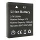 Easypix 55104 batterie de caméra/caméscope Lithium-Ion (Li-Ion) 1500 mAh Easypix 55104 batterie de caméra/caméscope Lithium-Ion (Li-Ion) 1500 mAh