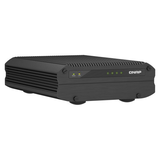 QNAP TS-I410X NAS Tower Intel Atom® x6425E 8 Go 0 To QNAP QTS Noir QNAP TS-I410X NAS Tower Intel Atom® x6425E 8 Go 0 To QNAP QTS Noir