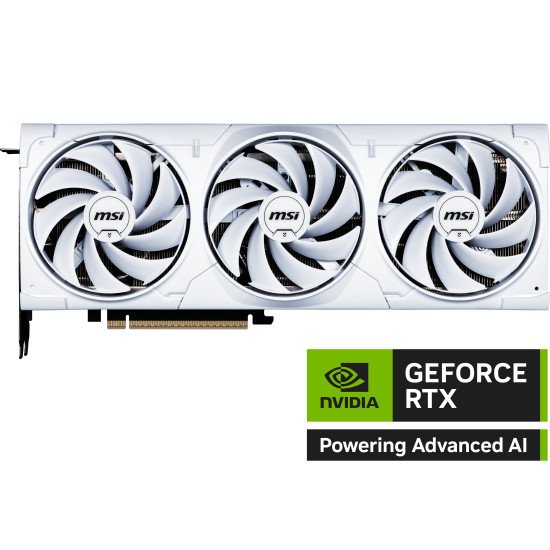 MSI VENTUS GEFORCE RTX 5080 16G 3X OC WHITE carte graphique NVIDIA 16 Go GDDR7