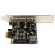 StarTech.com Carte contrôleur PCI Express à 4 ports USB 3.0 - 3 externes 1 interne - Adaptateur PCIe USB avec UASP StarTech.com Carte contrôleur PCI Express à 4 ports USB 3.0 - 3 externes 1 interne - Adaptateur PCIe USB avec UASP