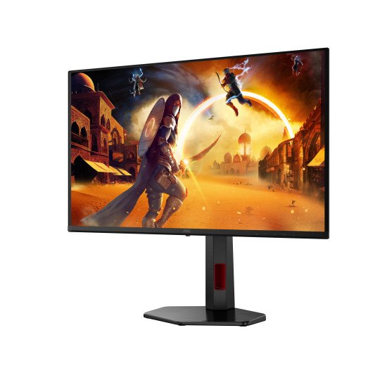 AOC G4 Q27G4SDR écran PC 67,3 cm (26.5") 2560 x 1440 pixels Quad HD QD-OLED Noir, Rouge
