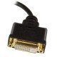 StarTech.com Adaptateur vidéo Micro HDMI vers DVI-D de 20 cm - Convertisseur Micro HDMI vers DVI - M/F - Noir