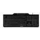 CHERRY KC 1000 SC clavier USB AZERTY BE